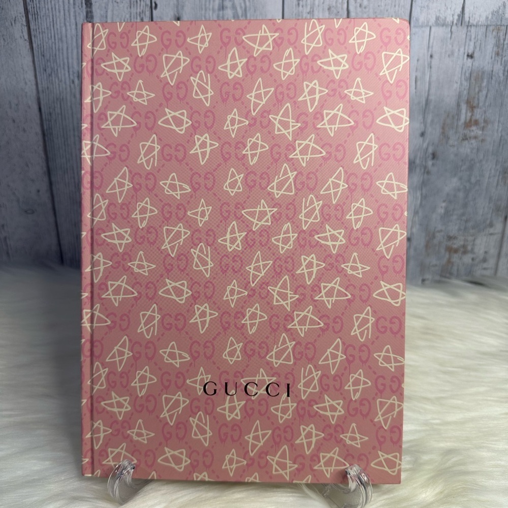 GUCCI hardcover notebook magazine